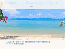 Tablet Screenshot of lightenyourway.com